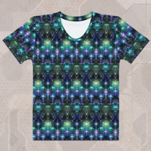 Cernunnos Women's Eco-Conscious Visionary Art T-Shirt