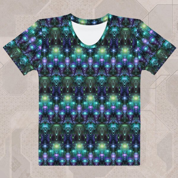Cernunnos Women's Eco-Conscious Visionary Art T-Shirt