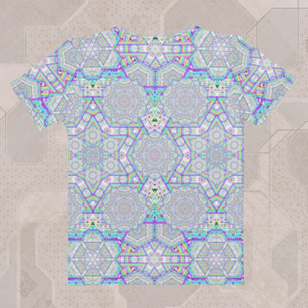 Enon Women's Eco-Conscious Visionary Art T-Shirt - Image 2