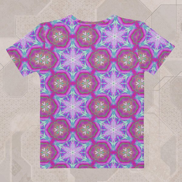 Entheoelectric Women's Eco-Conscious Visionary Art T-Shirt - Image 2