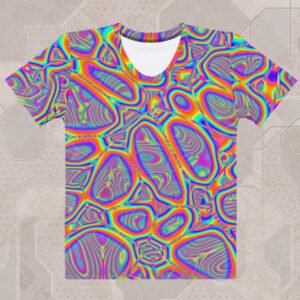 Metamorphosis Women's Eco-Conscious Visionary Art T-Shirt