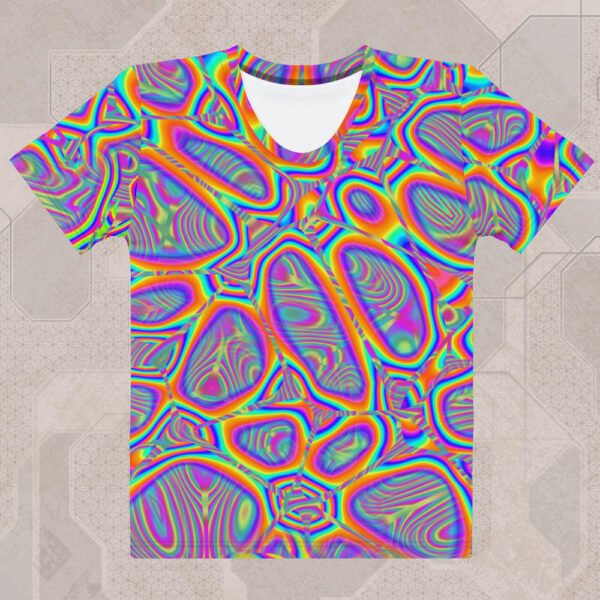 Metamorphosis Women's Eco-Conscious Visionary Art T-Shirt