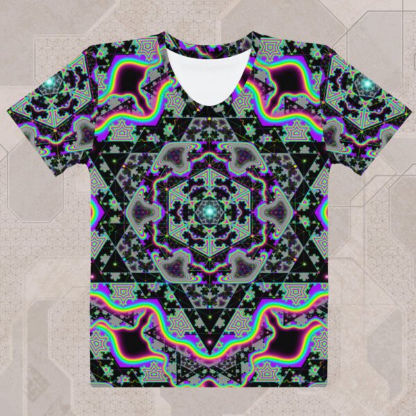 Microgram Women's Eco-Conscious Visionary Art T-Shirt