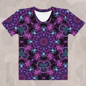 Nucleus Women's Eco-Conscious Visionary Art T-Shirt