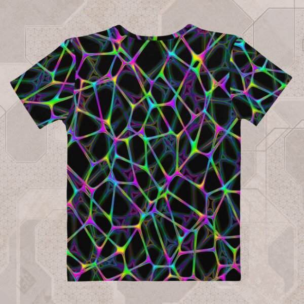 Psynet Women's Eco-Conscious Visionary Art T-Shirt - Image 2