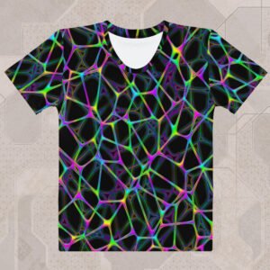 Psynet Women's Eco-Conscious Visionary Art T-Shirt