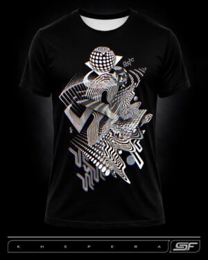 Dissolution | Psychedelic Visionary Art Men's Graphic T-Shirt