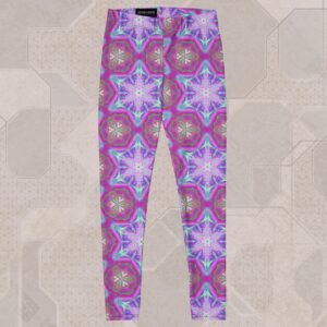 Entheoelectric Eco-Conscious Visionary Art Leggings