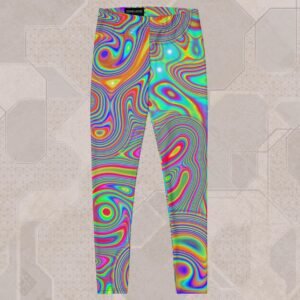 Liquisyrgic Eco-Conscious Visionary Art Leggings