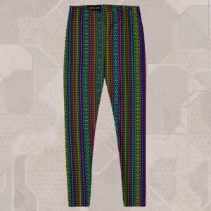 Modelo Eco-Conscious Visionary Art Leggings