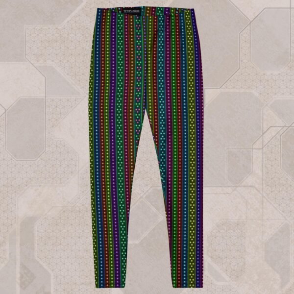 Modelo Eco-Conscious Visionary Art Leggings