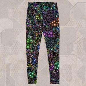 Neopaisley Eco-Conscious Visionary Art Leggings