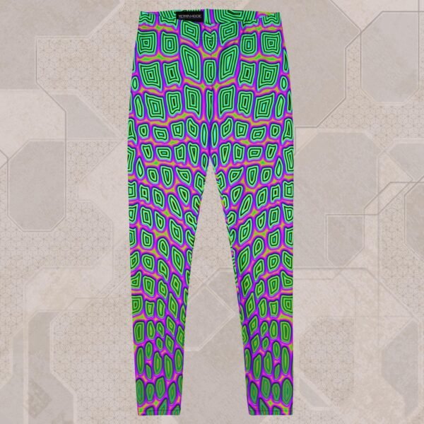 Reptilian Eco-Conscious Visionary Art Leggings