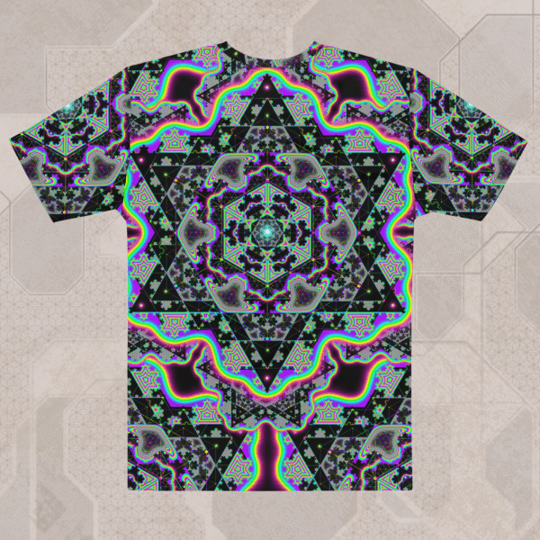 Microgram Men's Eco-Conscious Visionary Art T-Shirt - Image 2