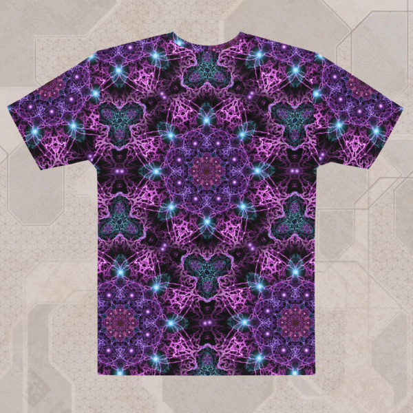 Nucleus Men's Eco-Conscious Visionary Art T-Shirt - Image 2