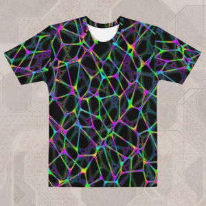 Psynet Men's Eco-Conscious Visionary Art T-Shirt