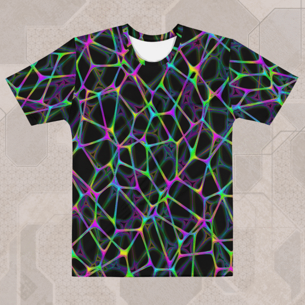 Psynet Men's Eco-Conscious Visionary Art T-Shirt