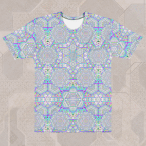 Enon Men's Eco-Conscious Visionary Art T-Shirt