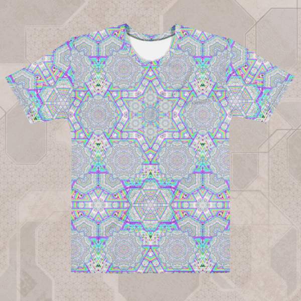 Enon Men's Eco-Conscious Visionary Art T-Shirt