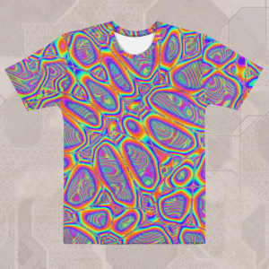 Metamorphosis Men's Eco-Conscious Visionary Art T-Shirt
