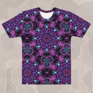 Nucleus Men's Eco-Conscious Visionary Art T-Shirt