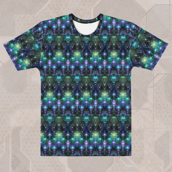 Cernunnos Men's Eco-Conscious Visionary Art T-Shirt