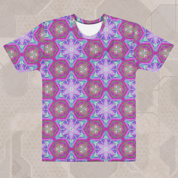 Entheoelectric Men's Eco-Conscious Visionary Art T-Shirt