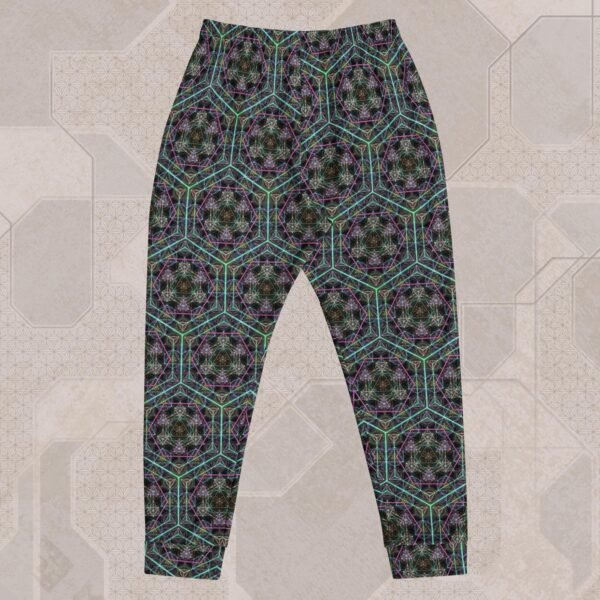 Hypergeometry Eco-Conscious Visionary Art Joggers - Image 2