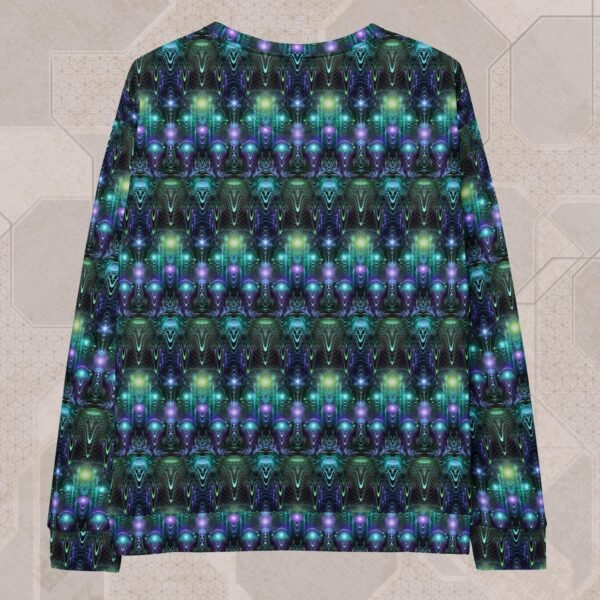Cernunnos Eco-Conscious Visionary Art Sweater - Image 2