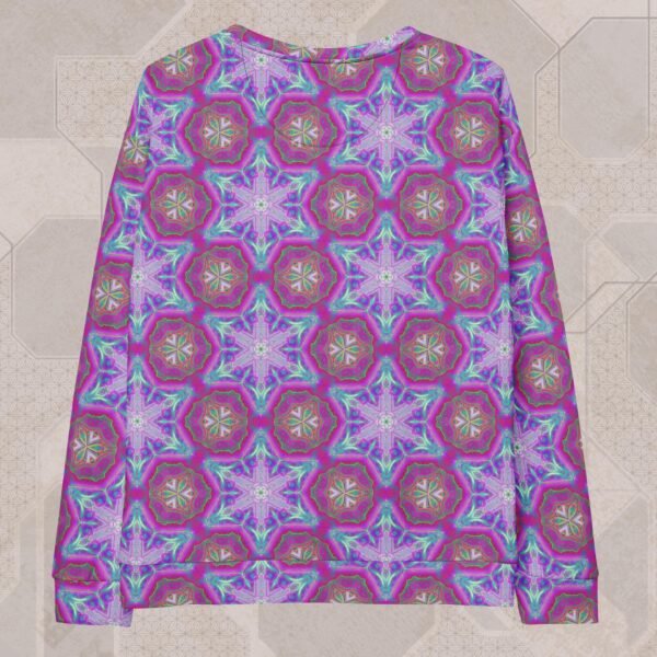 Entheoelectric Eco-Conscious Visionary Art Sweater - Image 2