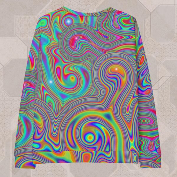 Liquisyrgic Eco-Conscious Visionary Art Sweater - Image 2