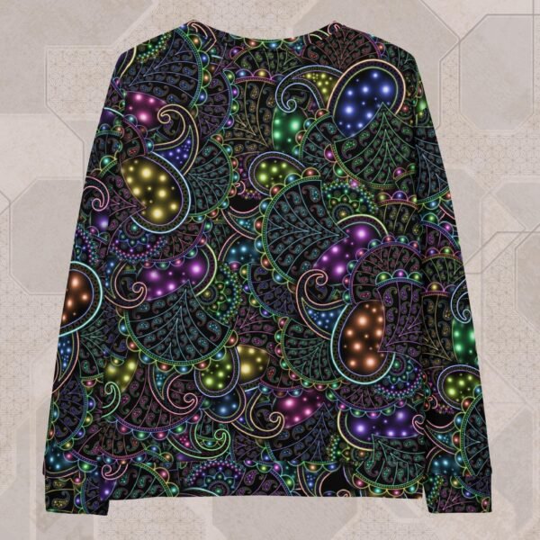 Neopaisley Eco-Conscious Visionary Art Sweater - Image 2
