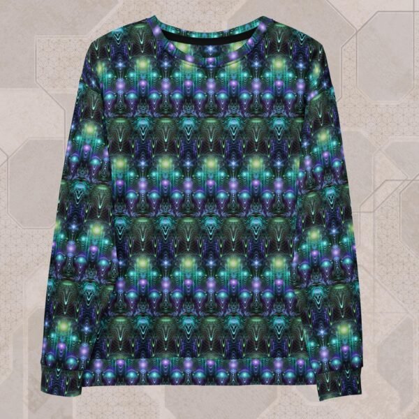 Cernunnos Eco-Conscious Visionary Art Sweater