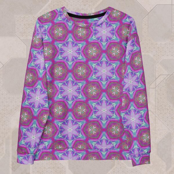 Entheoelectric Eco-Conscious Visionary Art Sweater
