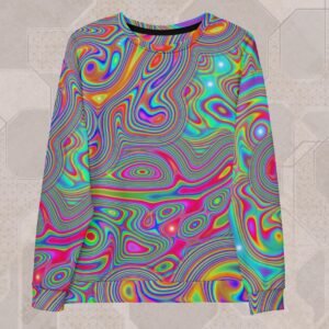 Liquisyrgic Eco-Conscious Visionary Art Sweater