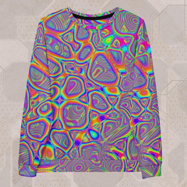 Metamorphosis Eco-Conscious Visionary Art Sweater