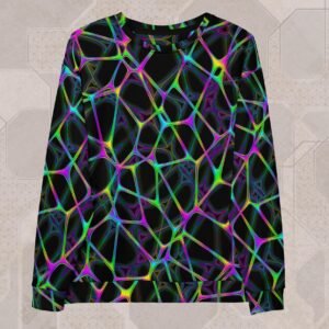 Psynet Eco-Conscious Visionary Art Sweater