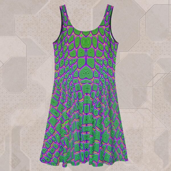 Reptilian Visionary Art Dress - Image 2