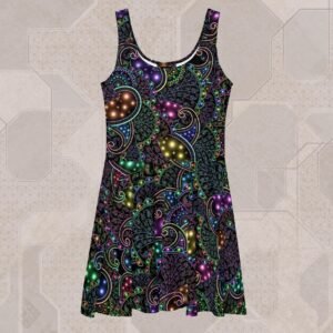 Neopaisley Visionary Art Dress