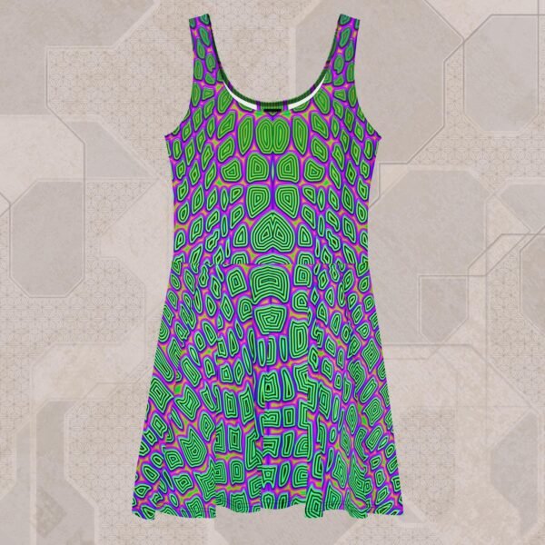Reptilian Visionary Art Dress