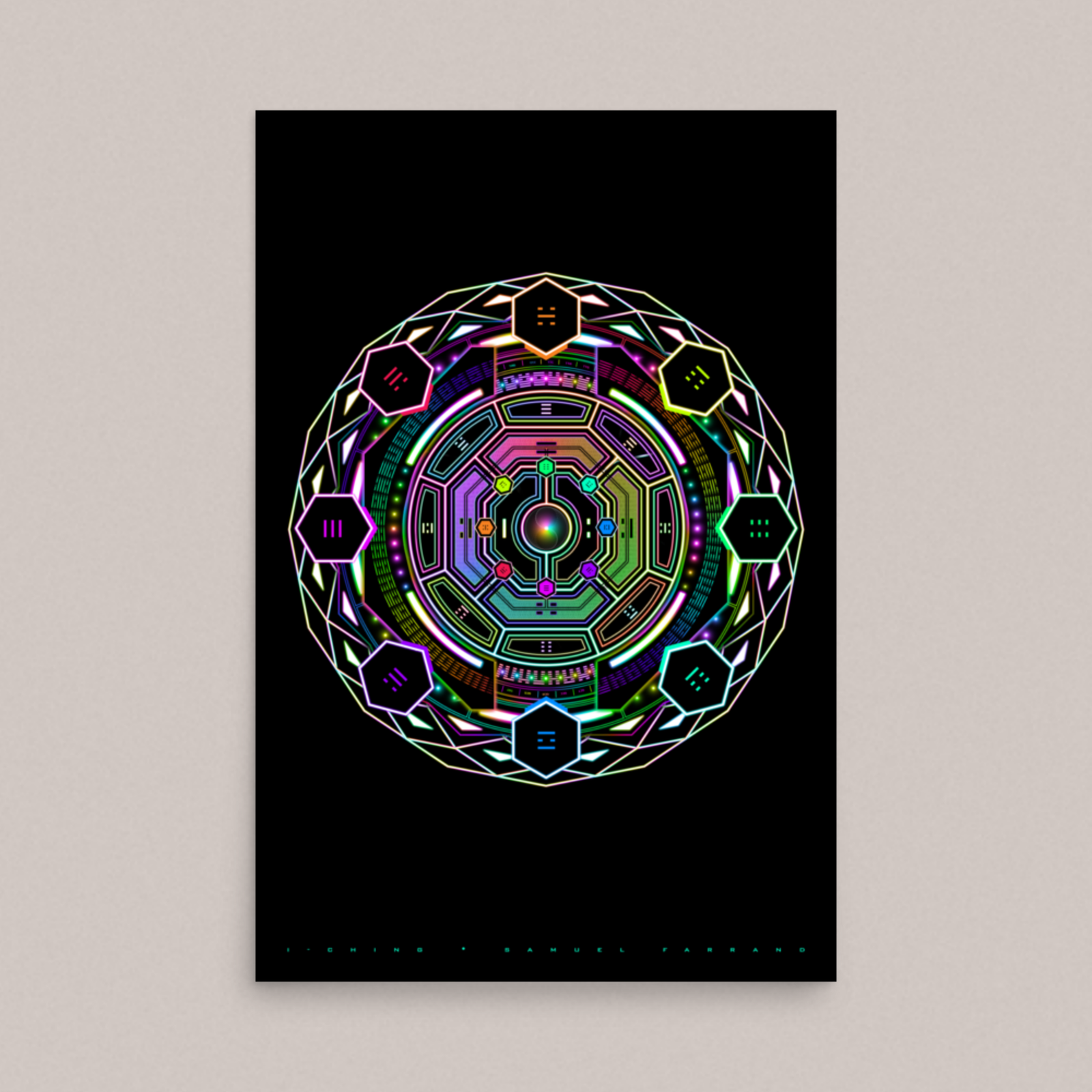 I-Ching Fine-Art Giclee Visionary Art Print