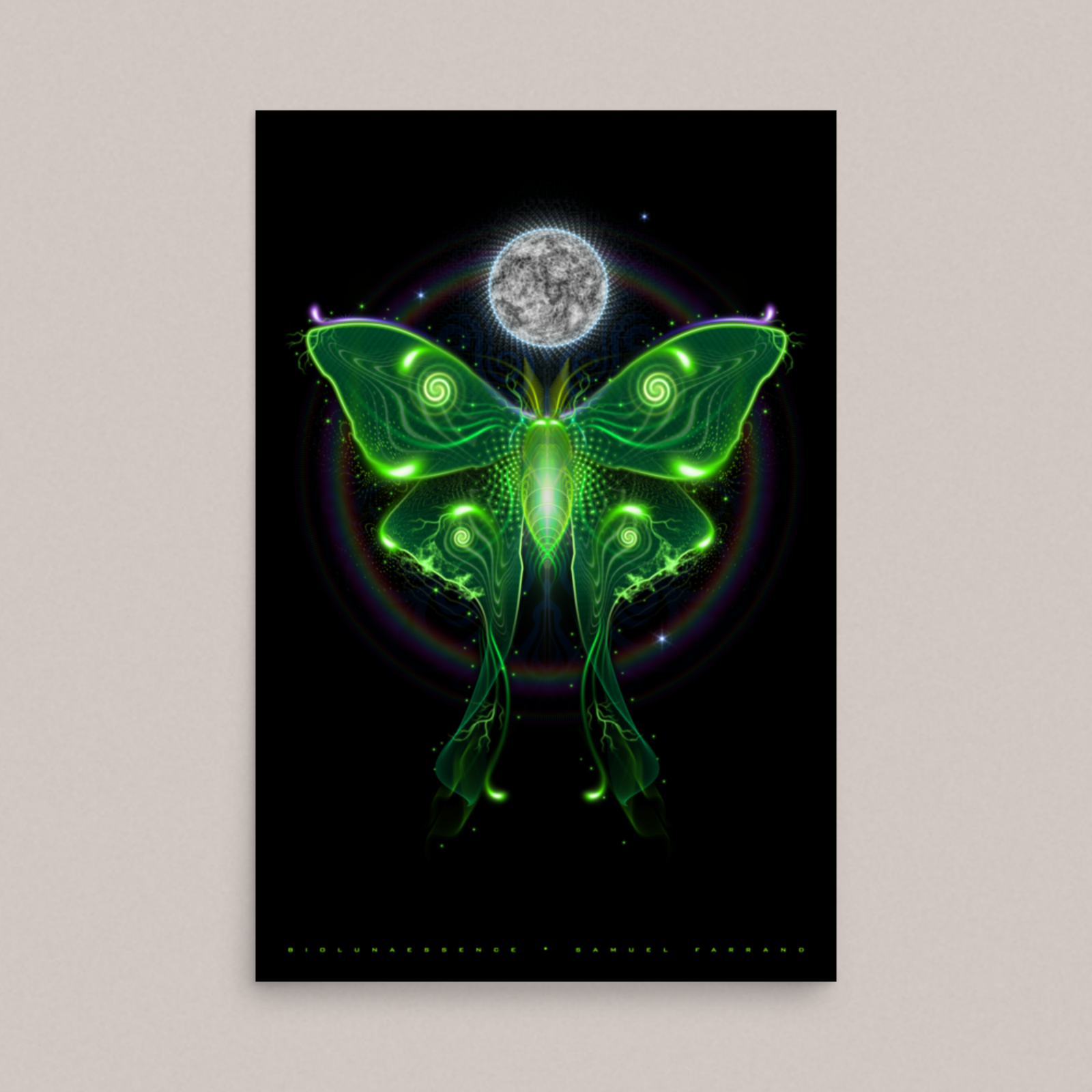 Biolunaessence Fine-Art Giclee Visionary Art Print