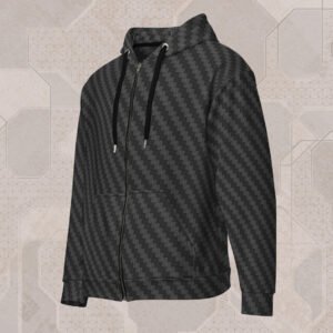 Carbon Visionary Art Zip Hoodie