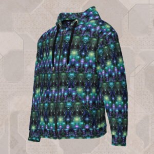 Cernunnos Visionary Art Zip Hoodie