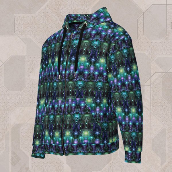 Cernunnos Visionary Art Zip Hoodie