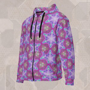 Entheoelectric Visionary Art Zip Hoodie