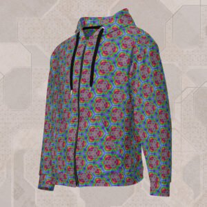 Hexafun Visionary Art Zip Hoodie
