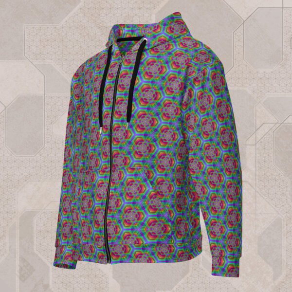 Hexafun Visionary Art Zip Hoodie