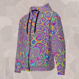 Metamorphosis Visionary Art Zip Hoodie