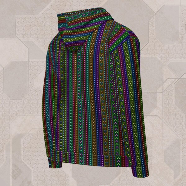 Modelo Visionary Art Zip Hoodie - Image 2